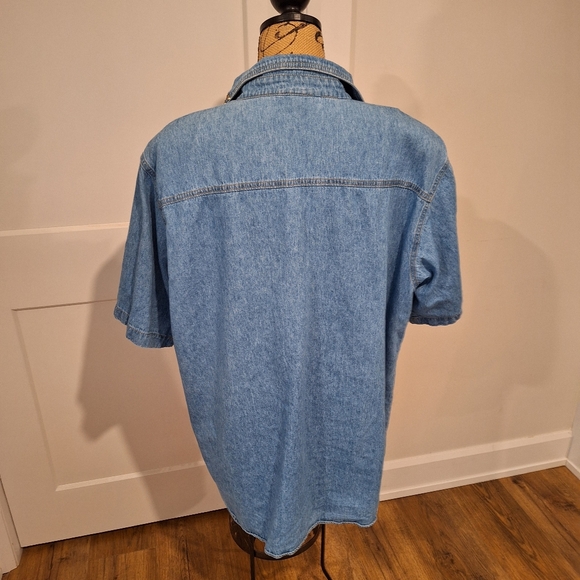 Vintage Denim Bedazzled Button Down - Picture 6 of 9